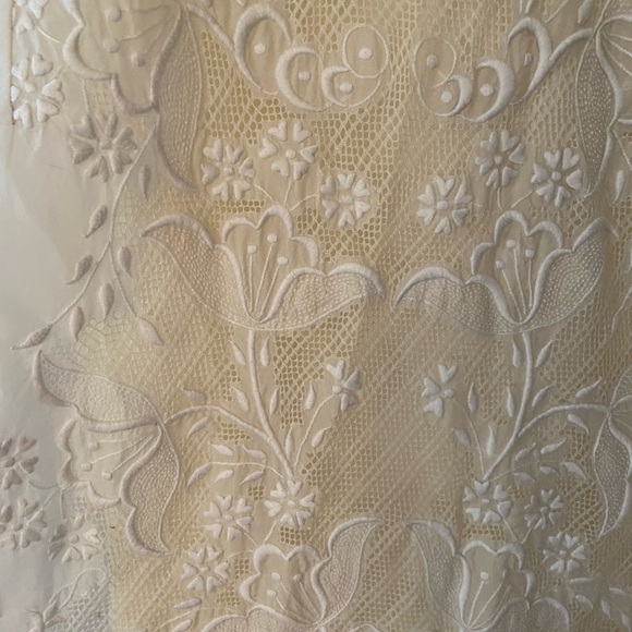 Vintage Peruvian wedding dress size small - Picture 3 of 6